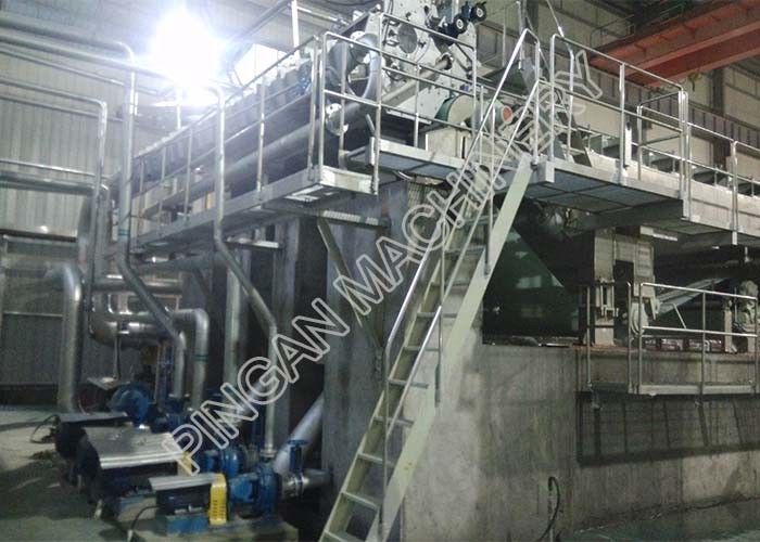 Big Jumbo Roll Kraft Paper Making Machine Fluting Craft Paper Mill Machinery