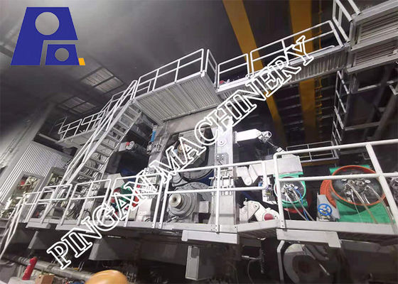 300m/Min 3750mm Windend PLC Wit Hoogste Testliner Document die Machine maken