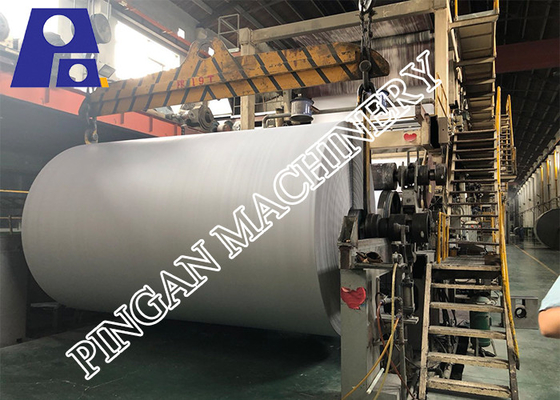 4ply de draad bedekte Duplexraadsdocument Productielijn 1650KW met een laag